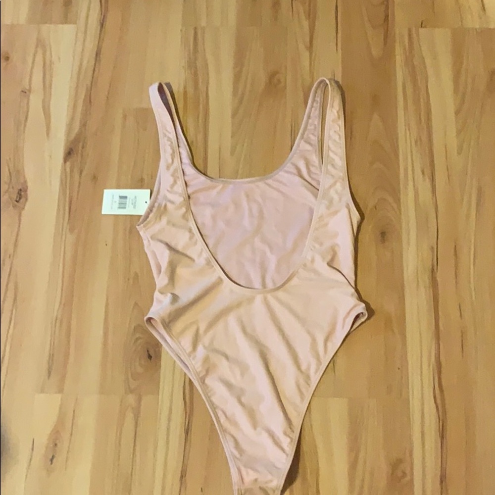 Rosé over water one piece bathing suit - Picture 4 of 7